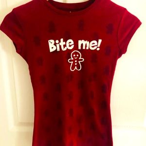Women’s “Bite Me” Casual T-Shirt